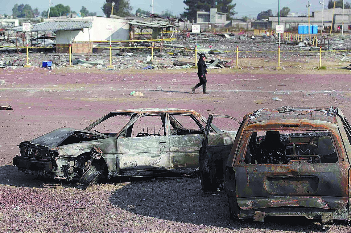 Testimonio de una tragedia; resiste tres explosiones en mercado ‘San Pablito’