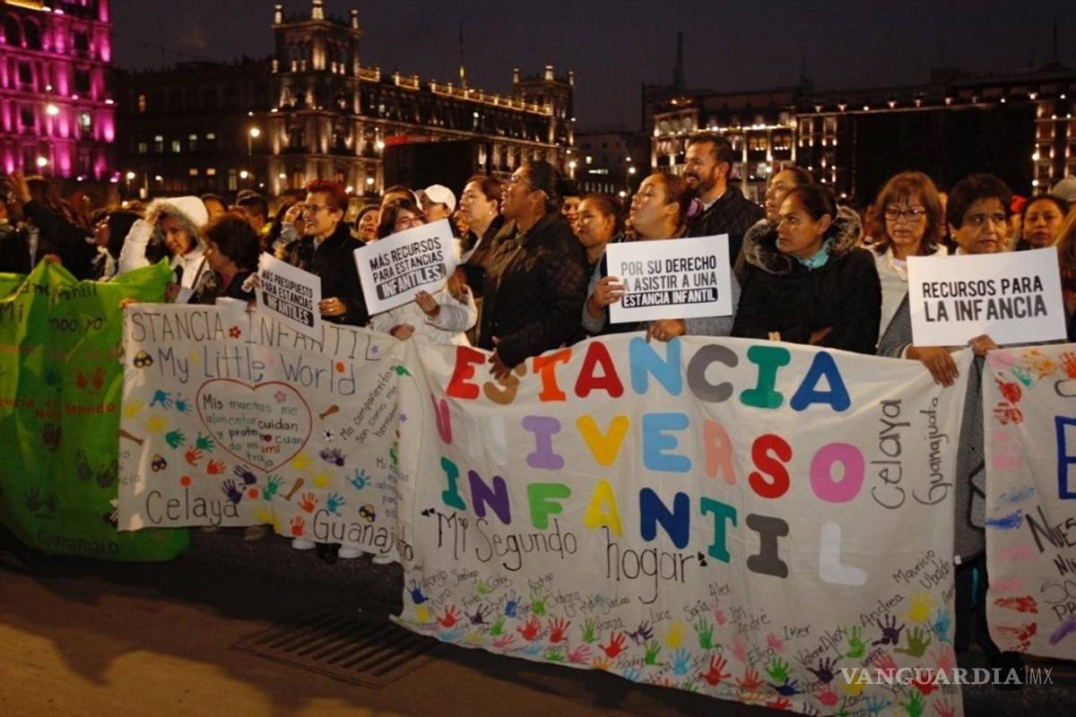 AMLO señala al PAN y a Josefina Vázquez Mota por protestas de estancias infantiles