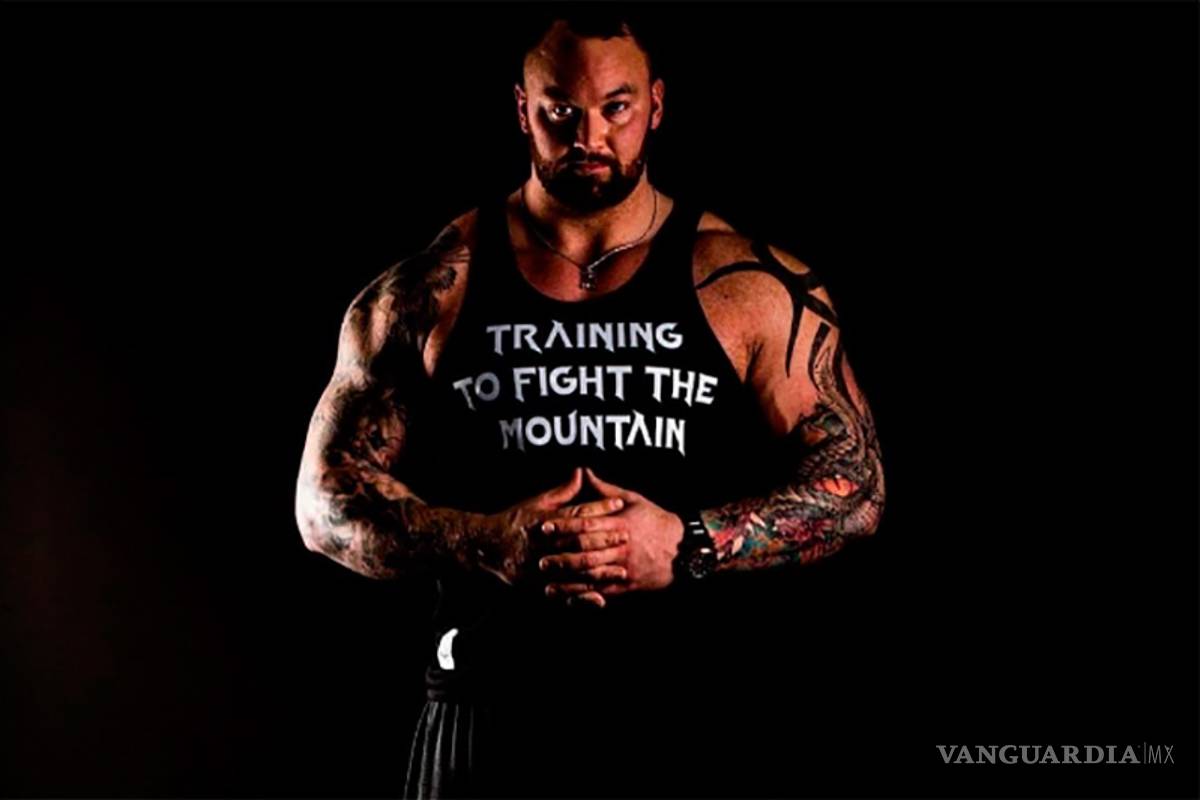 ‘La Montaña’ de Game of Thrones se prepara para ser el hombre más fuerte del mundo