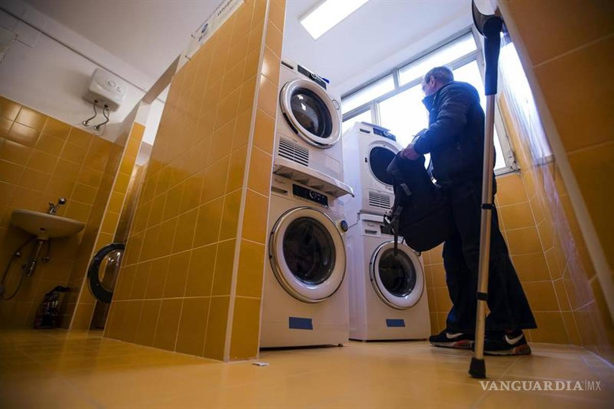 La "lavandería del papa" comienza a funcionar en Roma