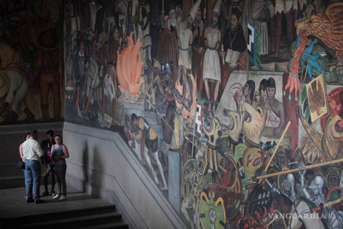 Mural de Diego Rivera en Ciudad de México recupera brillo con su restauración