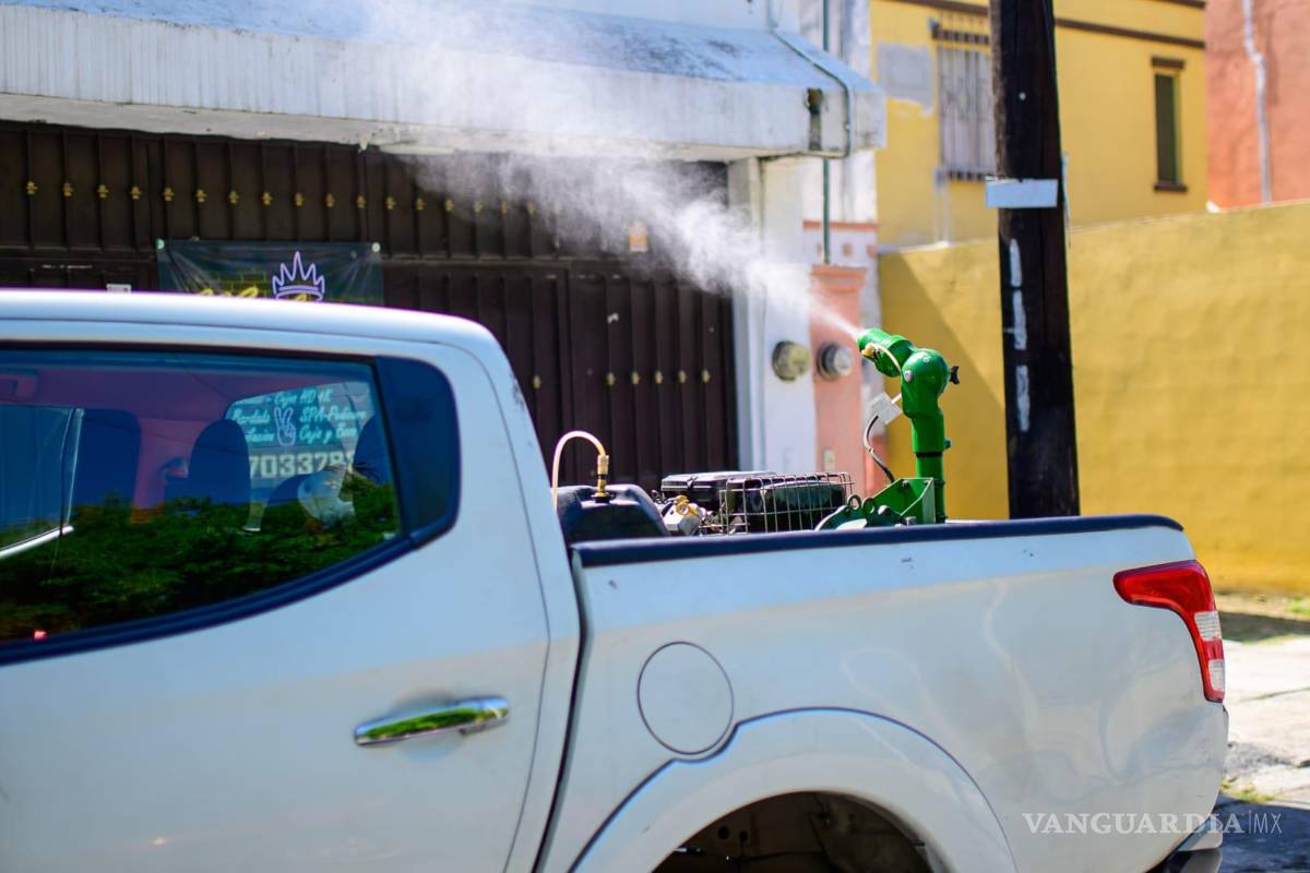 Intensifica Escobedo, NL campaña de fumigación contra el dengue, zika y chikungunya