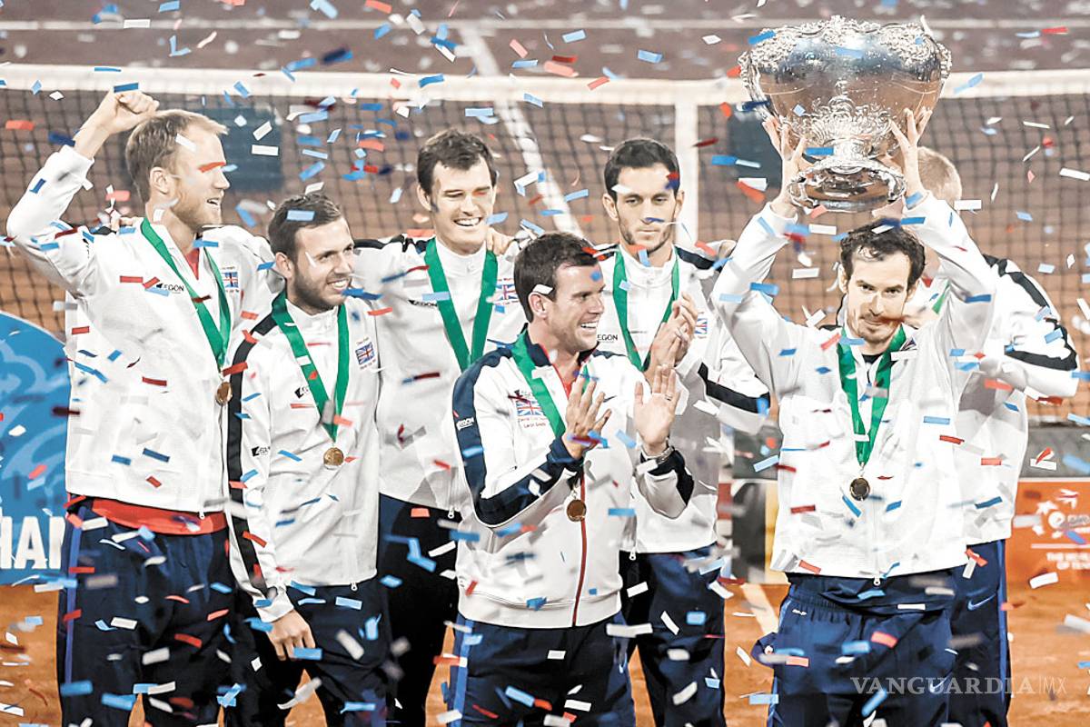 Gran Bretaña conquista su décima Copa Davis
