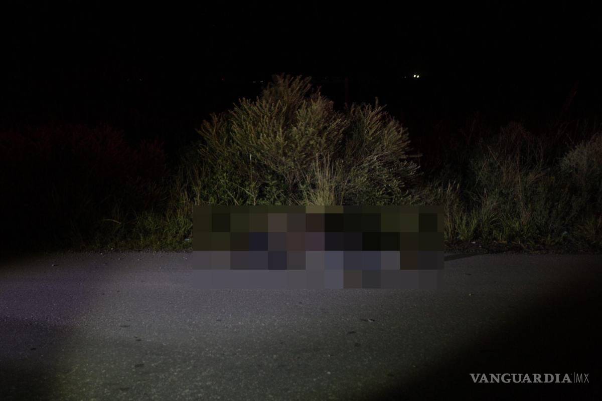 Encuentran a persona sin vida en la carretera Derramadero en Saltillo; culpable huyó
