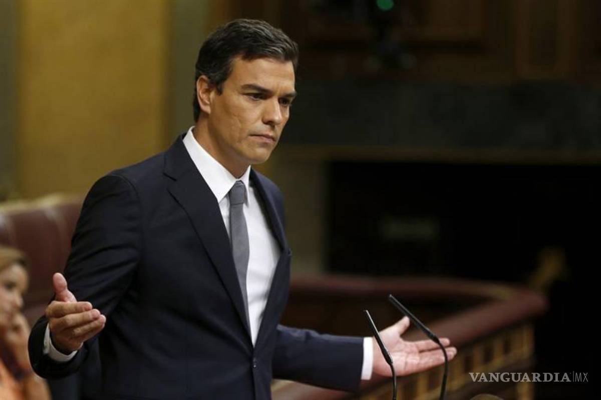 Acusa Pedro Sánchez a Rajoy de chantaje y falta de credibilidad
