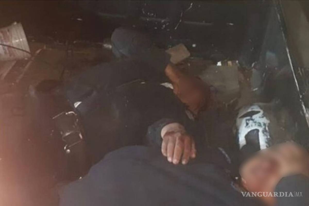 Talamontes golpean a policías de la CDMX