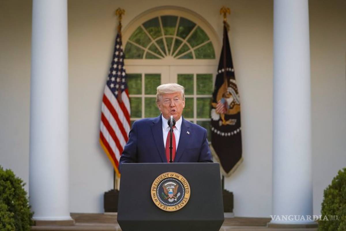 Pico de muertes por coronavirus en EU ocurrirá en dos semanas: Trump