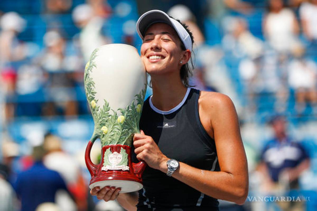 Garbiñe Muguruza es la reina de Cincinnati