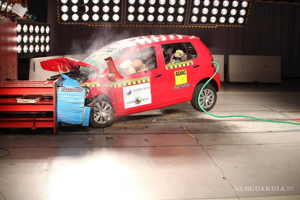 Volkswagen Fox alcanza tres estrellas en seguridad