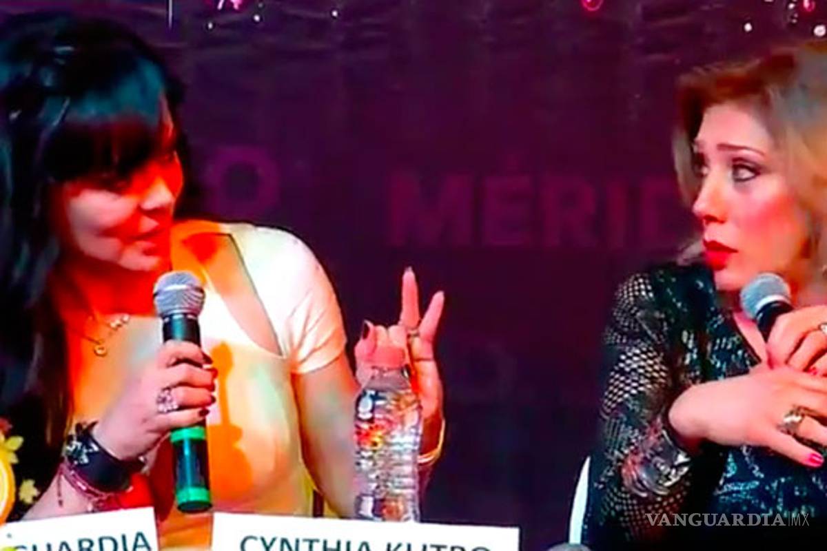 Cynthia Klitbo sale de 'Las Arpías' tras discutir con Maribel Guardia y Ninel Conde