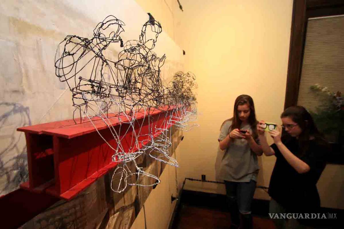 ‘Línea y Dinamismo’, un memorial de arte y materia