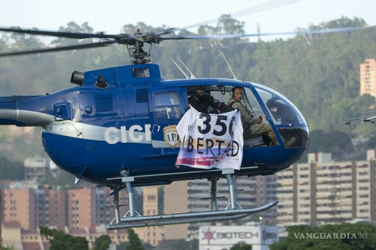 Helicóptero disparó contra el Tribunal en Venezuela