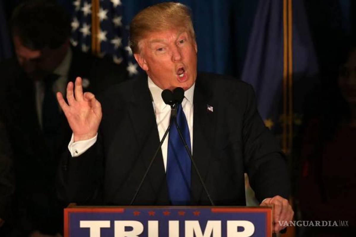 Nueva Alianza censura discurso de Donald Trump