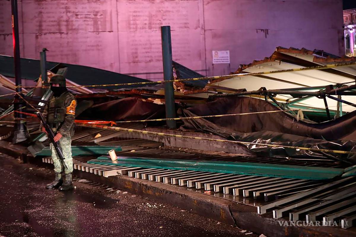 Tlaloc deja caer toda su furia contra el Templo Mayor con fuerte aguacero y granizada (fotos)