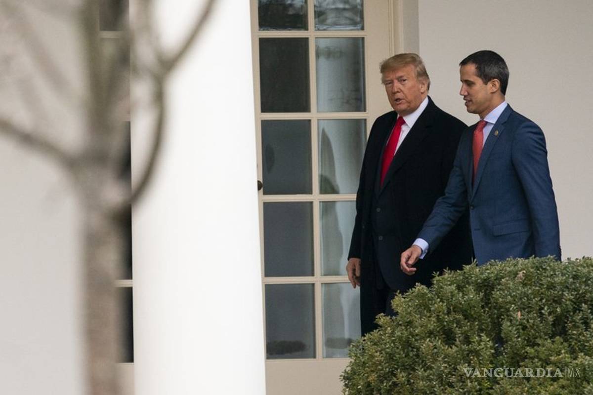 Se reúnen Trump y Guaidó en la Casa Blanca