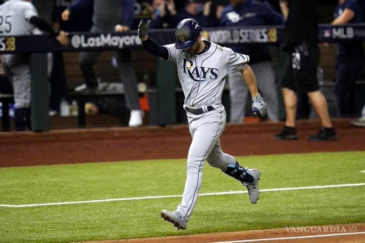 Rays se imponen en el segundo frente a Dodgers y la Serie Mundial está 1-1