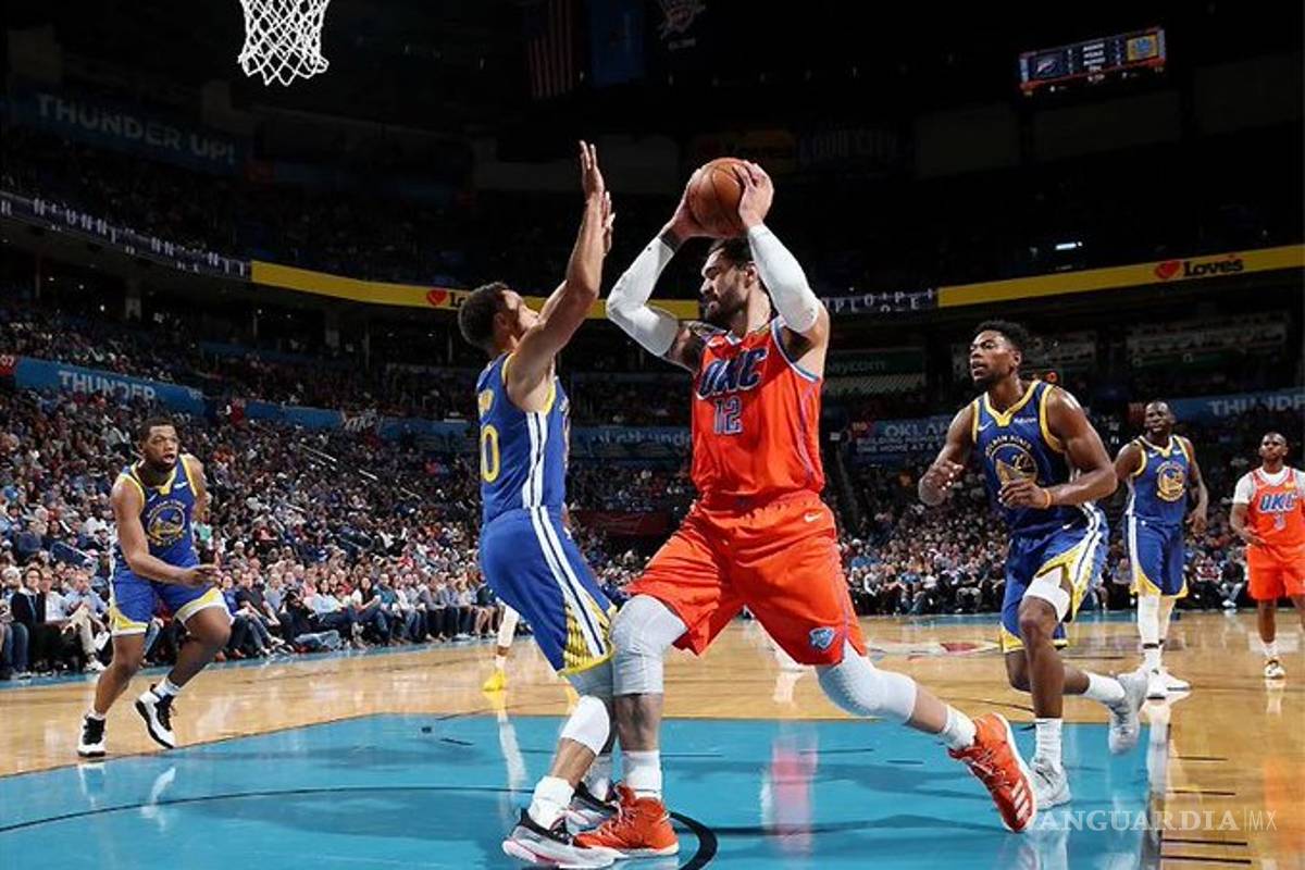 Los Warriors no son ni su sombra, el Thunder les da paliza
