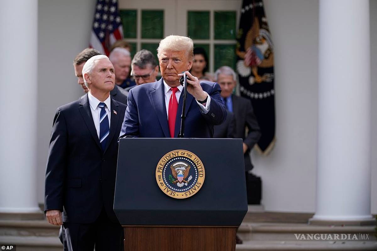 $!Trump declara emergencia nacional por coronavirus; esto le permite acceder al fondo de 50 mil millones de dólares (En Vivo)