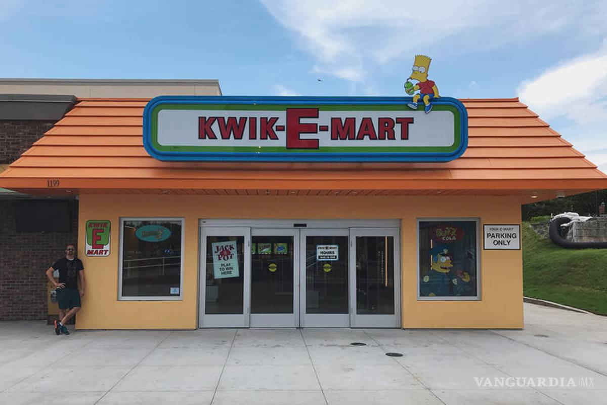 Kwik-E-Mart, supermercado de "Los Simpson" ya existe en la vida real
