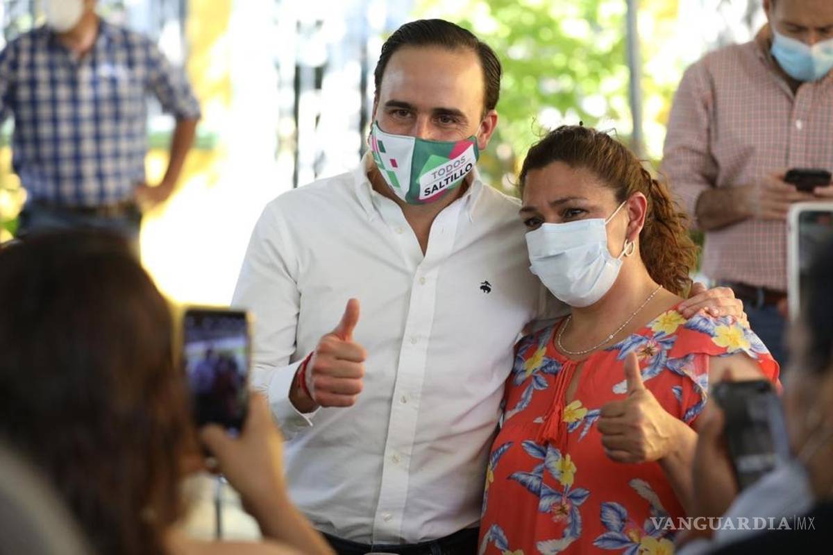 Decidirán saltillenses la obra que se realizará en su colonia: Manolo Jiménez