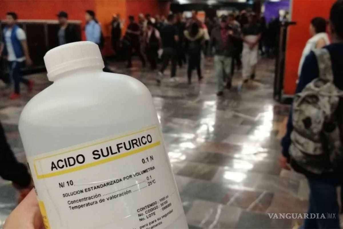 Preocupan los ataques con ácido en la CDMX