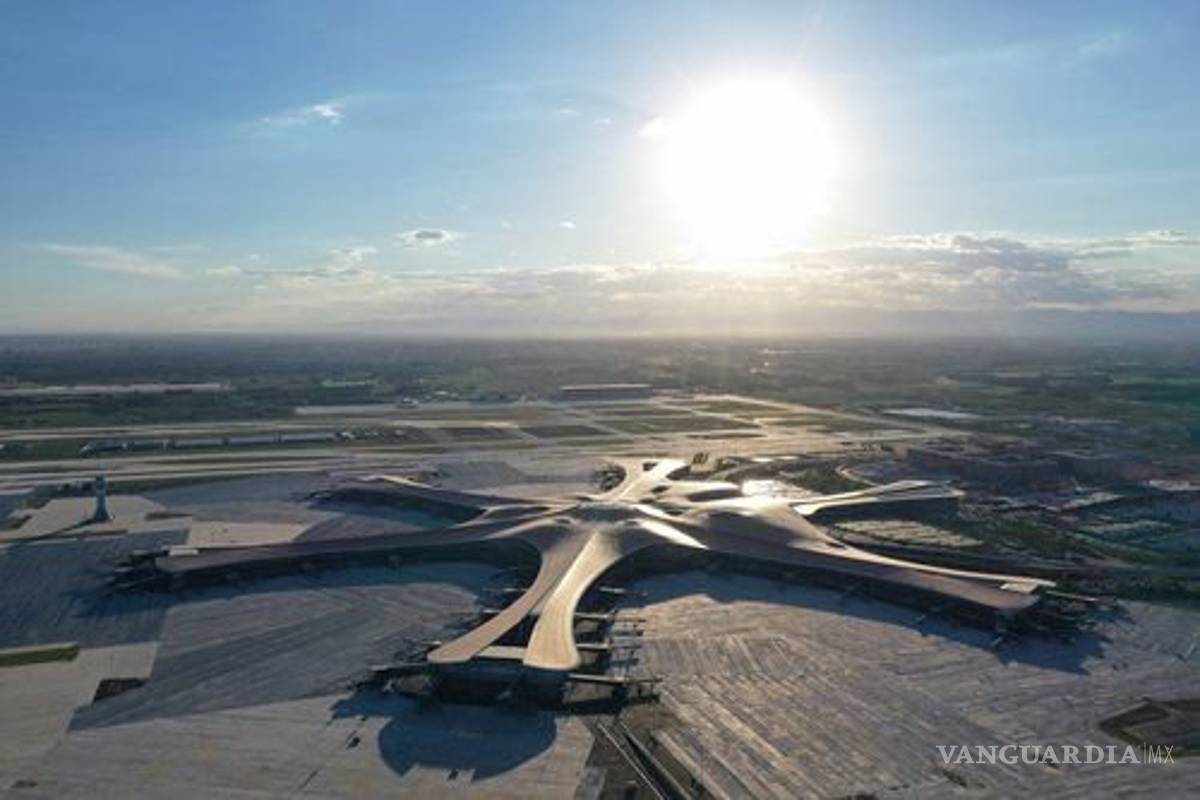 China finaliza construcción del impresionante Aeropuerto Internacional Daxing en Beijing