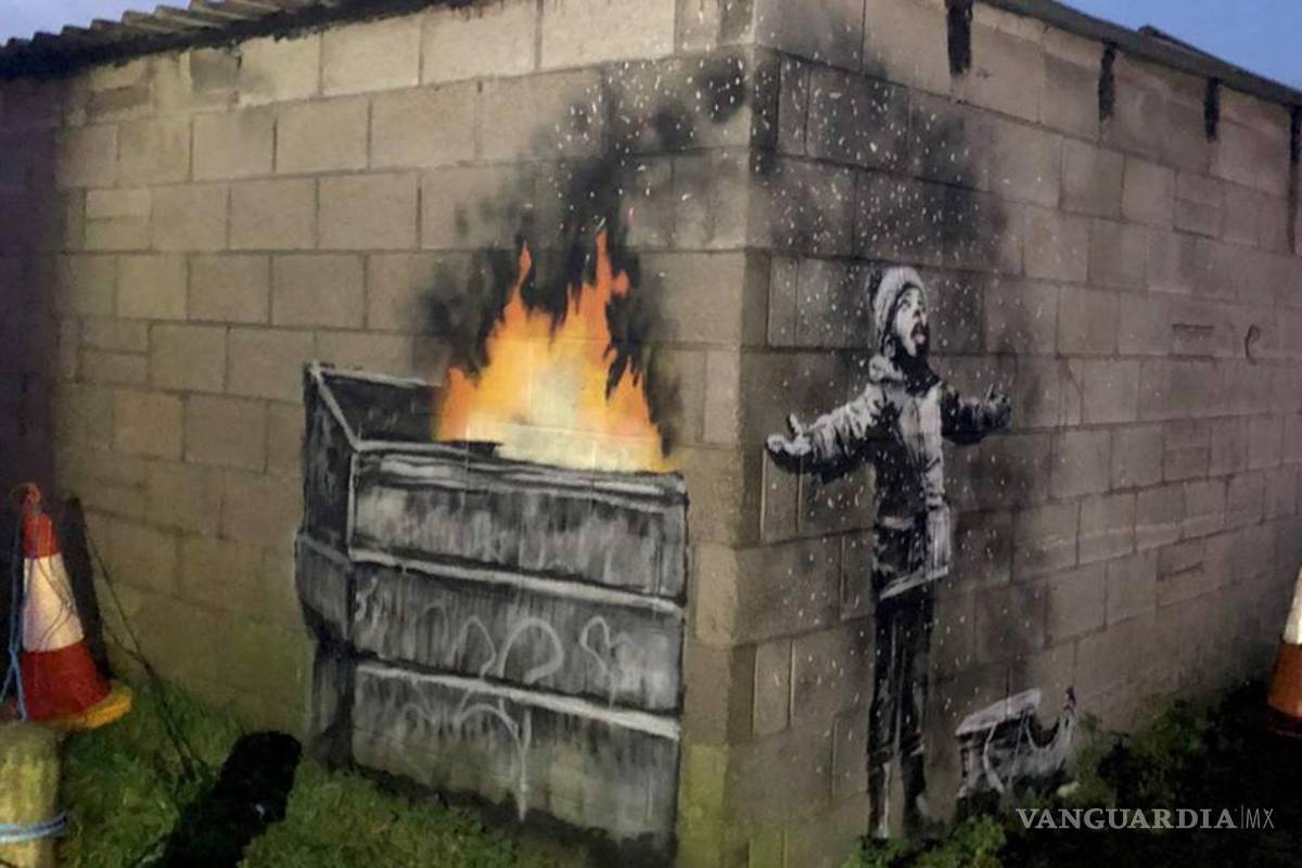 Banksy confirma autoría de grafitti en Gales