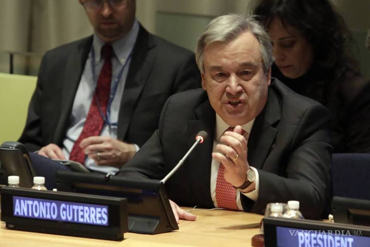 El mundo enfrenta su peor crisis desde la Segunda Guerra Mundial: ONU