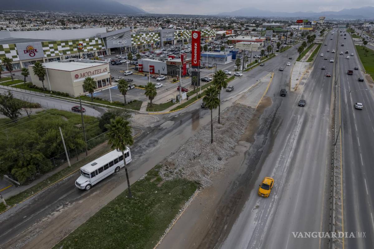 Mirasierra y Fundadores vuelven a ser foco rojo con las lluvias en Saltillo