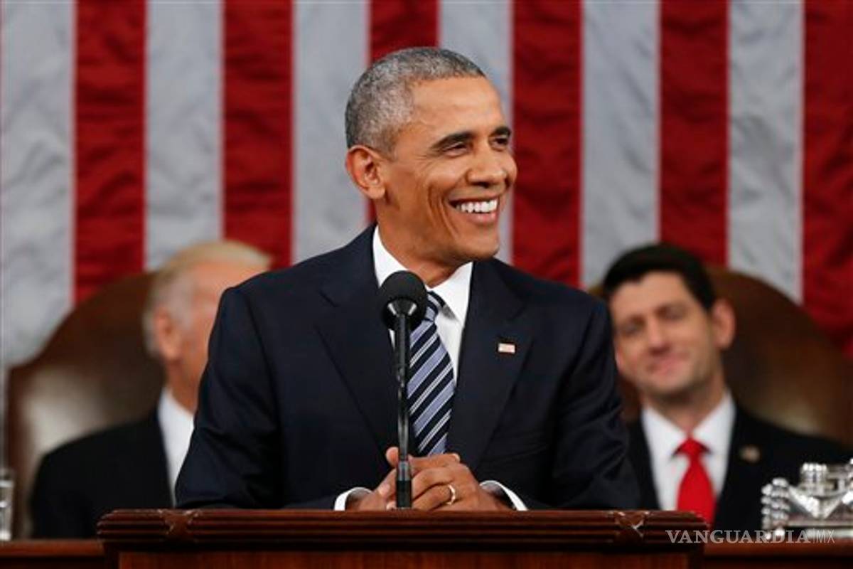 Pide Obama, en su último año, mirar al futuro