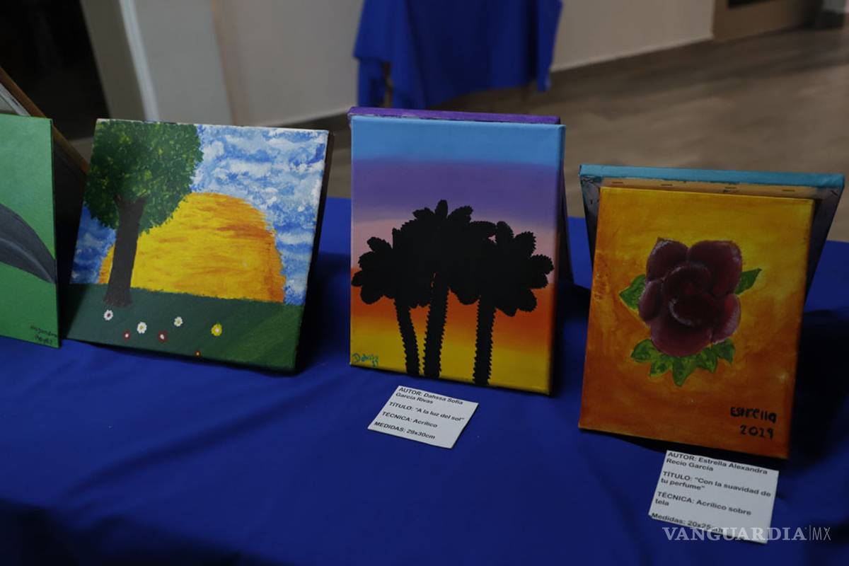 Presentan alumnos su progreso en el arte en Colegio María Álvarez de Rodríguez