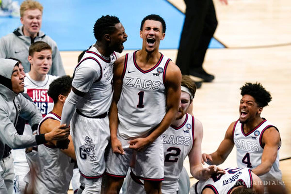 Gonzaga sorprende a UCLA con anotación de último segundo