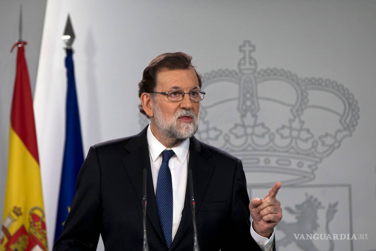 Defiende Mariano Rajoy su decisión de intervenir la autonomía de Cataluña