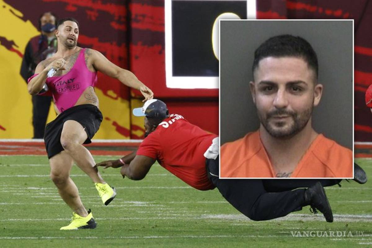 Espontáneo del Super Bowl LV enfrenta cargos legales