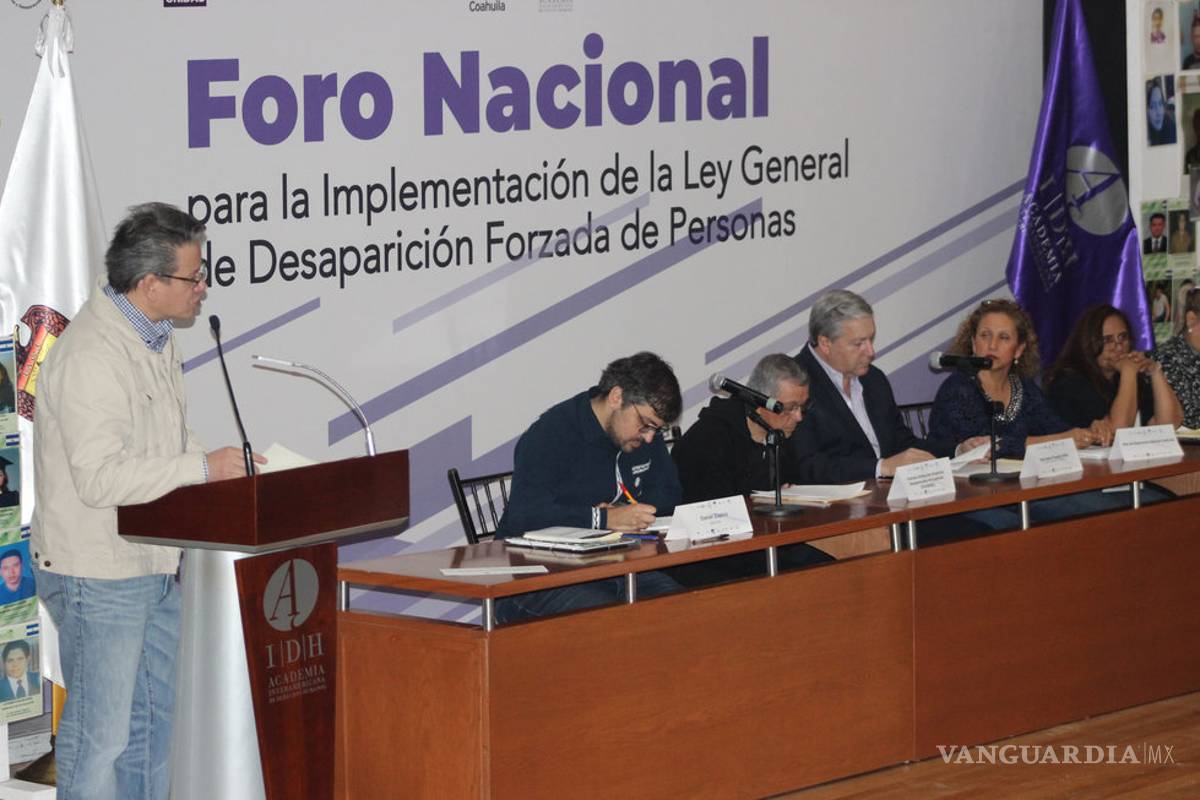 Arranca foro nacional sobre desaparecidos