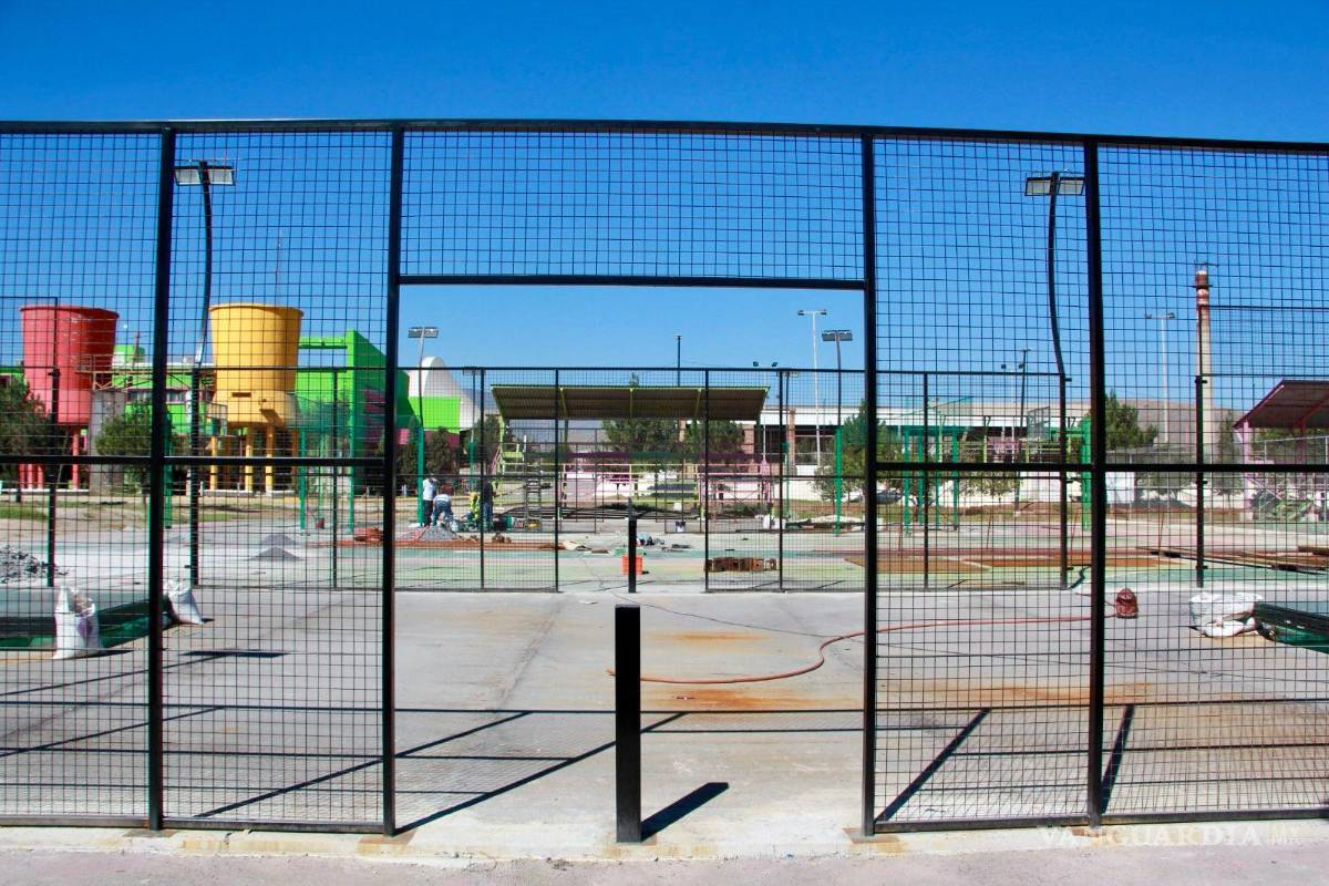 Rehabilitan con 20 mdp espacios deportivos de Saltillo