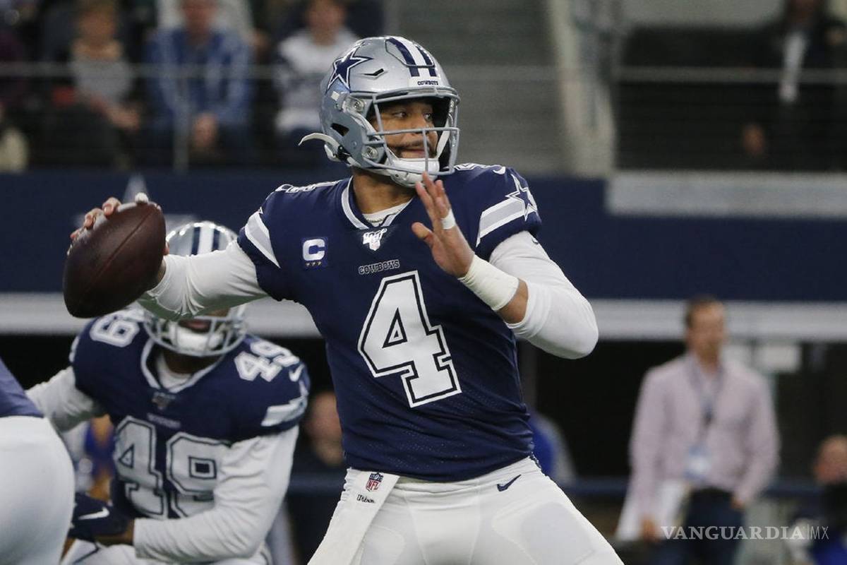 Cowboys y Dak Prescott alcanzan acuerdo por 4 años y 160 mdd