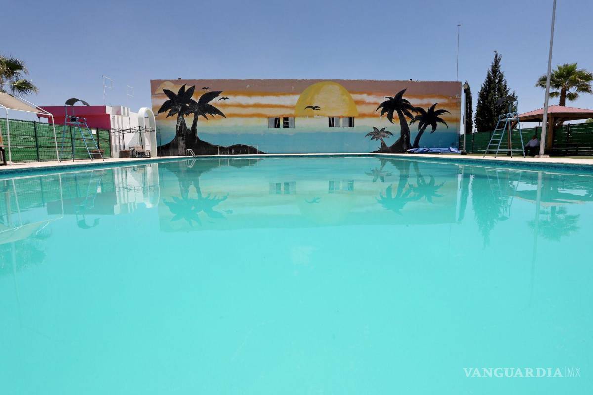 Abren este 30 de abril los 3 centros acuáticos del Gobierno de Saltillo