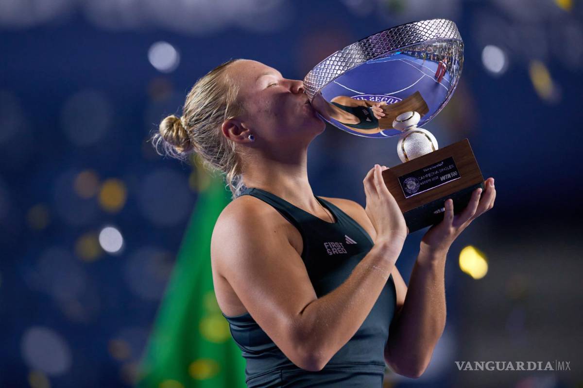 Diana Shnaider conquista el Abierto GNP Seguros en Monterrey