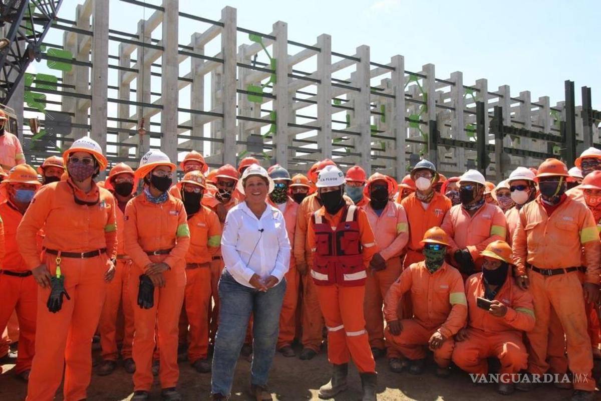 Obra de Dos Bocas siguen sin interrupción, asegura Nahle