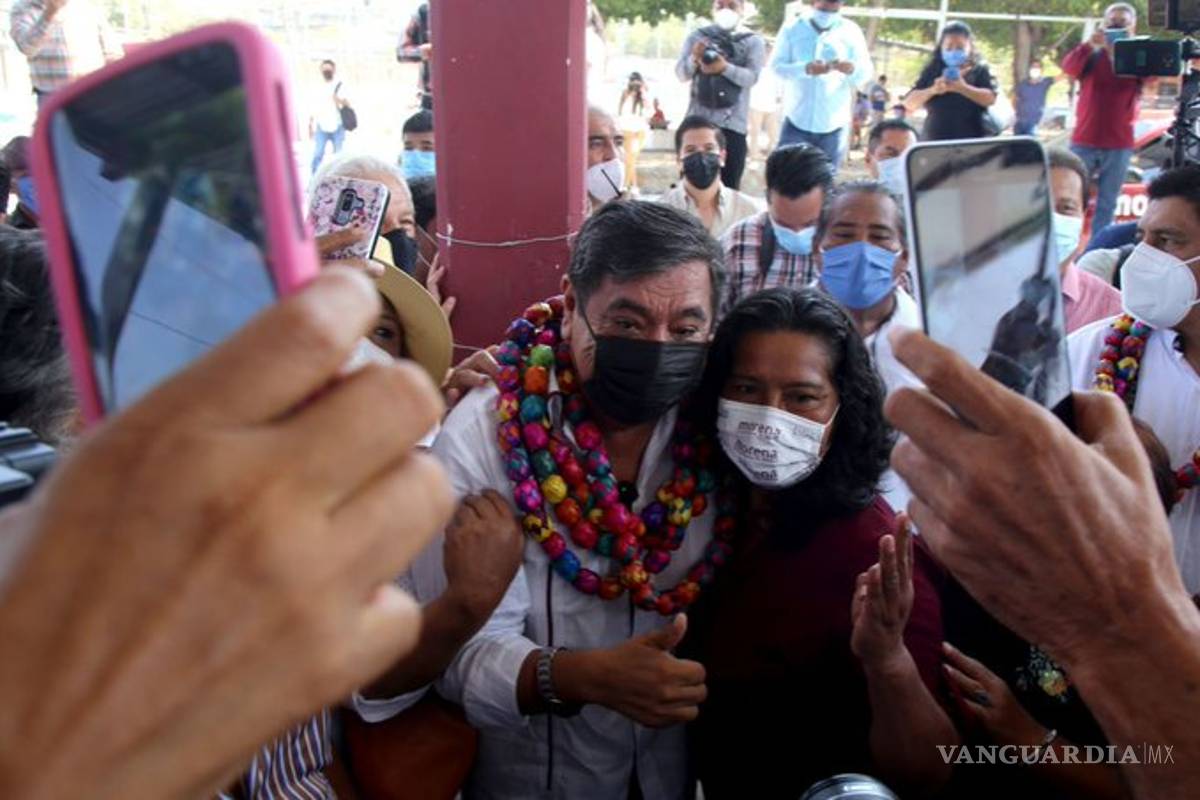 Salgado Macedonio asegura tener "autoridad moral", pide sus opositores que se vayan al PRI