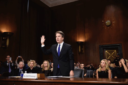 $!Comienza la esperada audiencia de Kavanaugh y su presunta víctima en el Senado de EU
