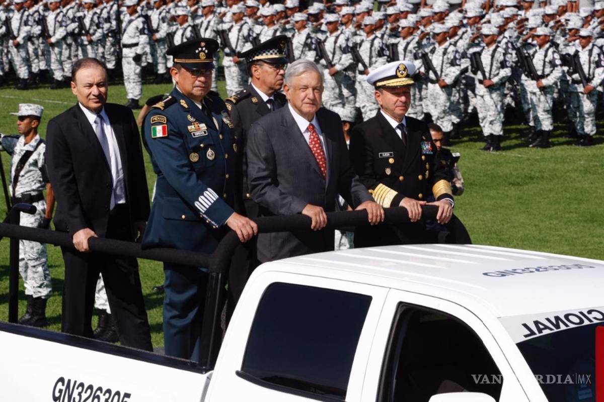 AMLO reconoce que aún no hay avances contra inseguridad, 'pero con la Guardia Nacional se da un paso histórico'