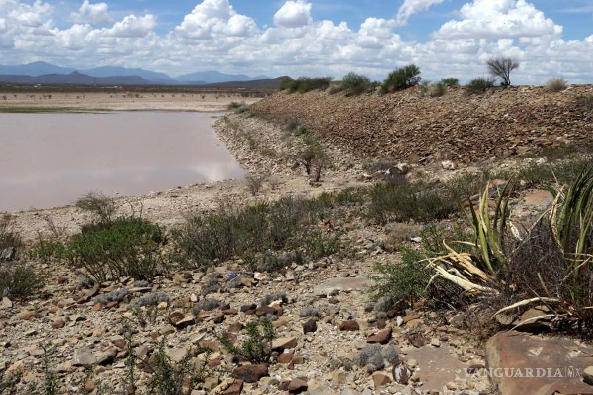 Principales presas de Coahuila tienen 90% menos agua que hace ocho años