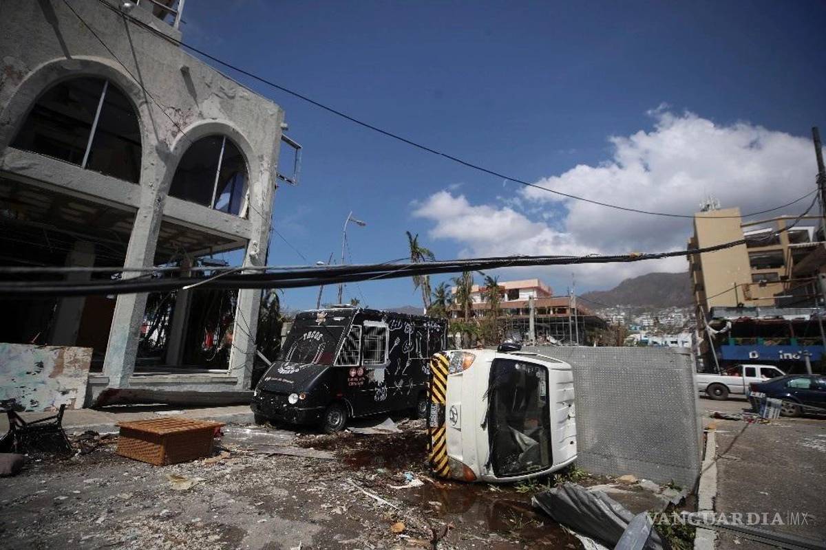 Daños por ‘Otis’ costarían 15 mil mdd, y solo en Acapulco