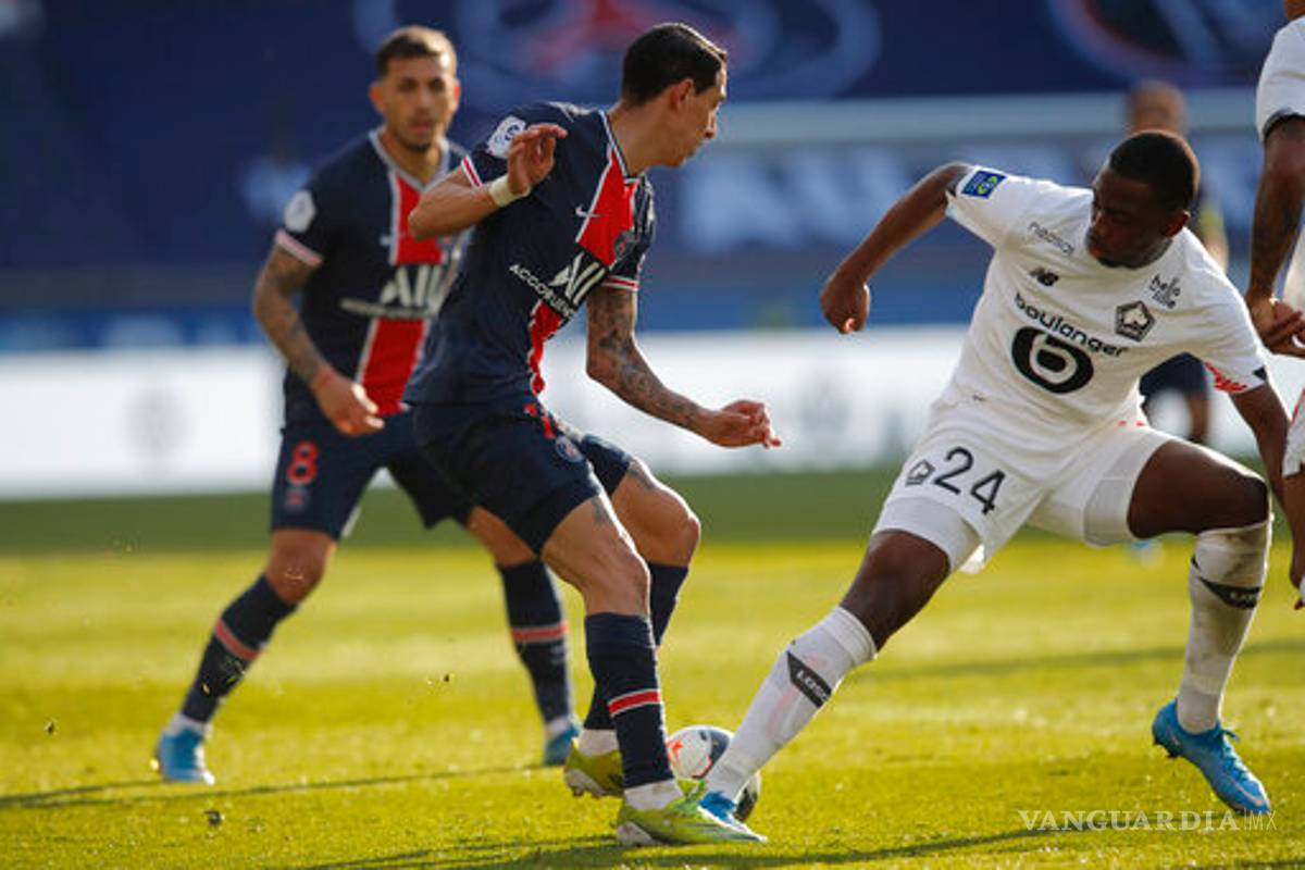 Lille toma por asalto la liga tras vencer al PSG