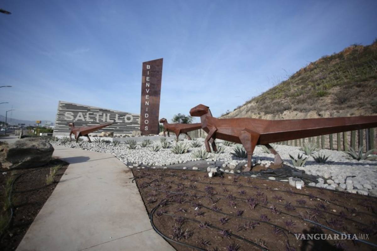 Por concluir obra de la entrada de Saltillo