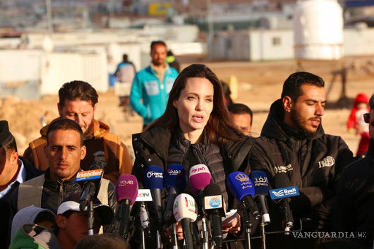 $!Angelia Jolie urge en Jordania a encontrar solución a conflicto en Siria