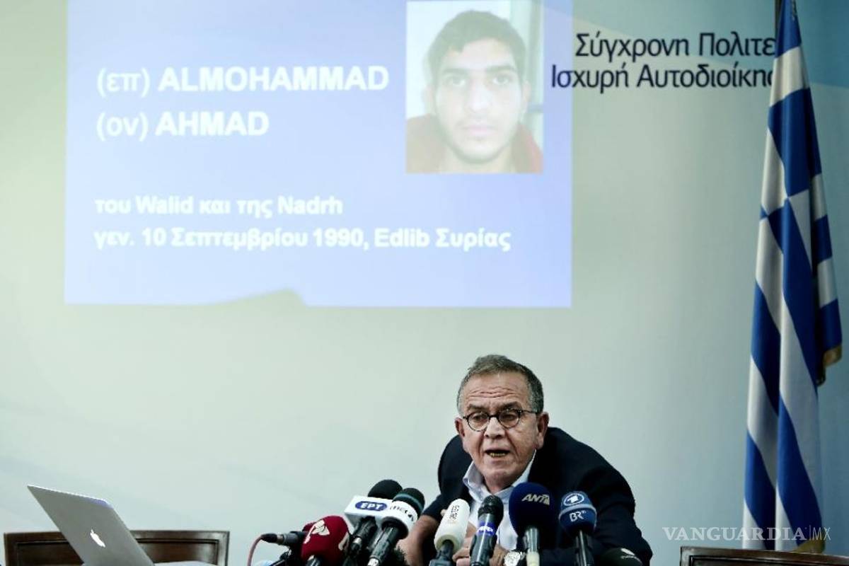 Grecia difunde foto de sirio vinculada con atentados de París