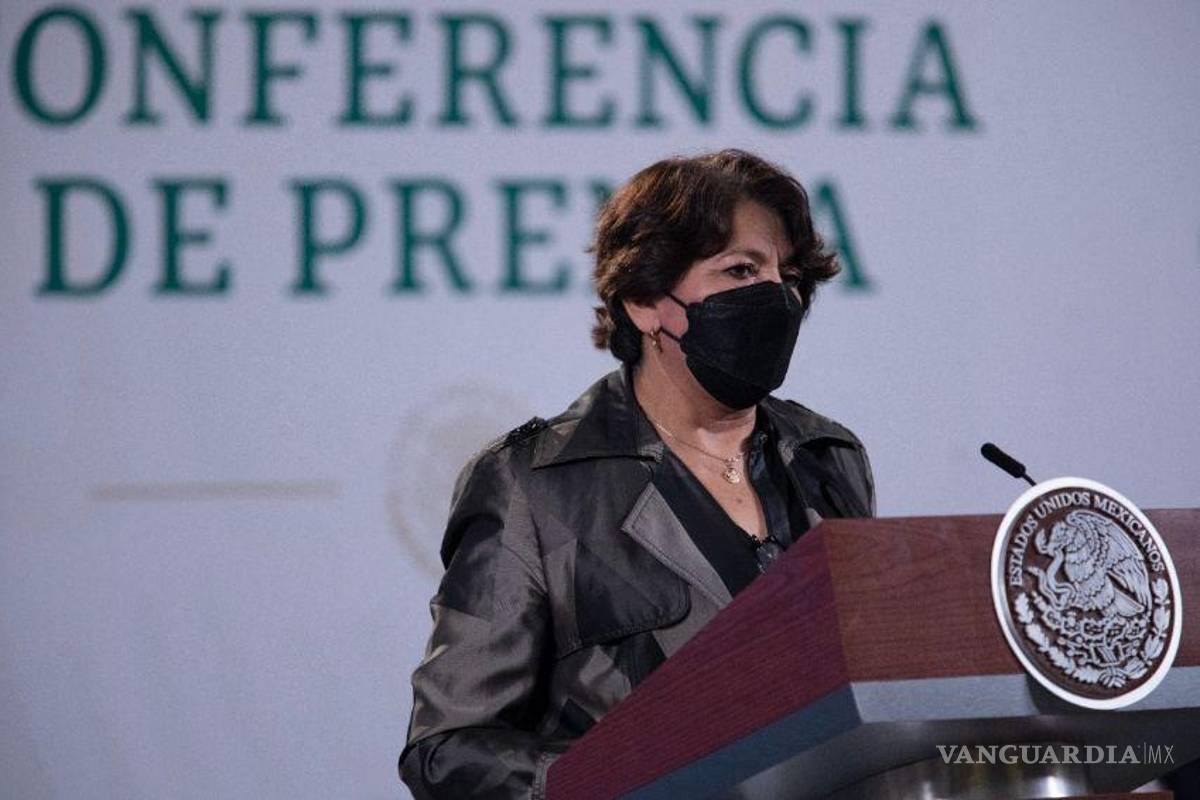 “El miedo no nos puede paralizar”, Delfina Gómez defiende regreso a clases presenciales